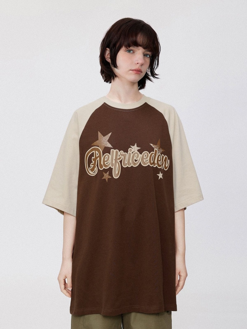 T Shirts Aelfric Eden Vintage Star Tee Cafe | PIS-27141773